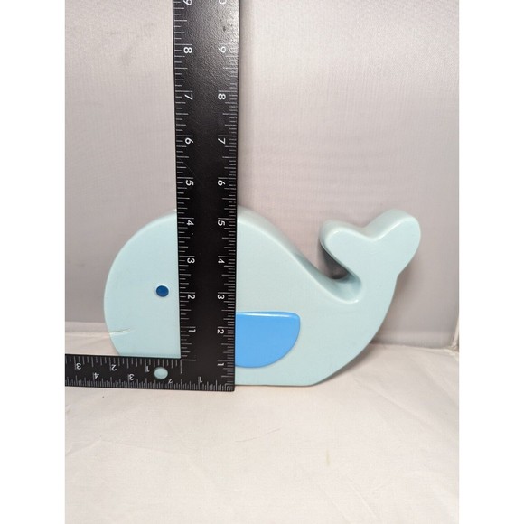 Blue Whale Piggy Coin Bank Change Money Best Buddies Marine Ocean Sea Life Fish - Picture 8 of 8